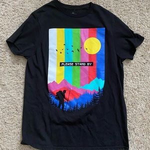 Please Stand By No Signal Graphic Tee